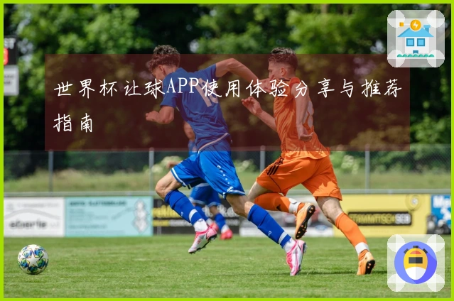 世界杯让球APP使用体验分享与推荐指南